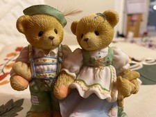 Unwanted Ornament. Cherished Teddies Harvey  &  Gigi. Excellent Condition