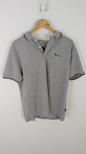 Men aquascutum grey polo - grey,