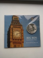 2015 Big Ben £100 Fine Silver Coin UK, BU S