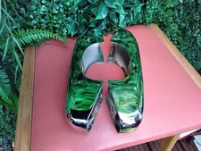 MG MAGNETTE ZA ZB FRONT OVERRIDERS RE CHROMED PAIR