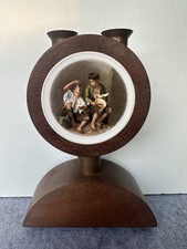 Antique Rotating Wood Stand