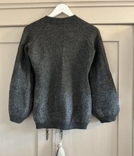 Claire Campbell High Use Wool Jumper M UK 10 Grey
