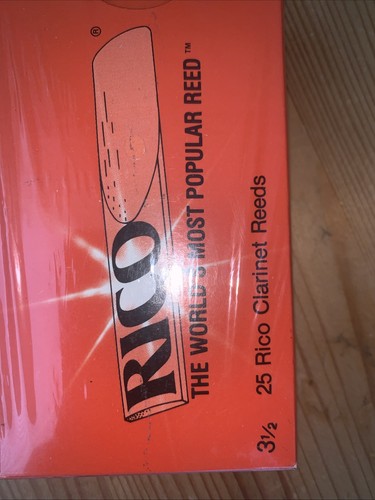 Rico clarinet reeds unopened