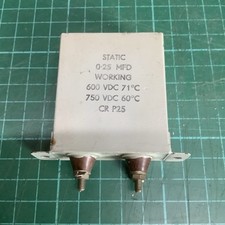 0.25uf 600V  Paper In Oil Capacitor Audio Amplifier Audio Vintage AMP