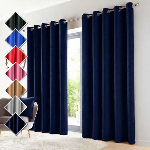 Blackout curtains thermal - blackout,