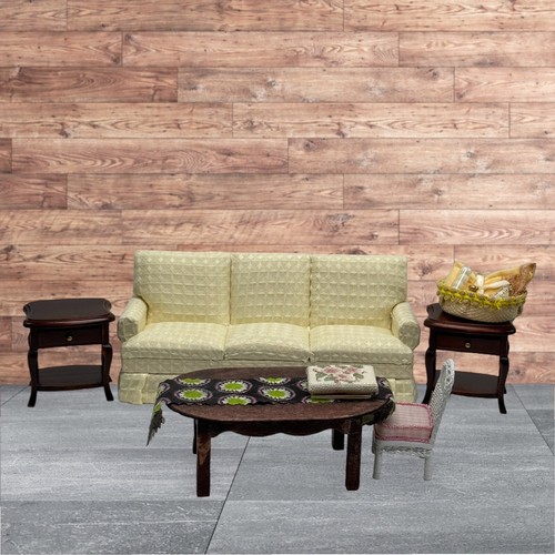 Mahogany side tables - mahogany, nib