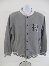 Nike Sportswear Vintage Snap On Baseball Varsity Jacket Mens M