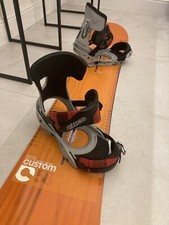 Burton Flying V  158 with Cobra Shark Bindings