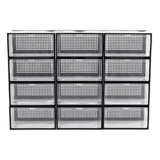 12 x Stackable Foldable Boxes