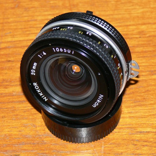 Nikon nikkor 20mm - 20mm, f4