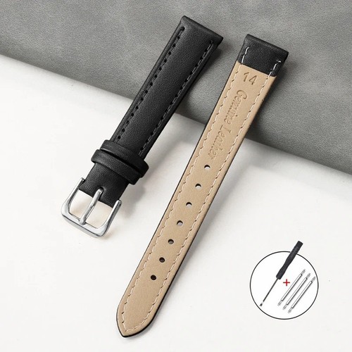 Genuine leather watch strap - watch,