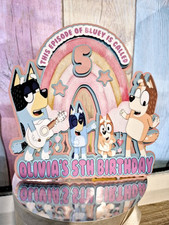 bluey family  Cake Topper