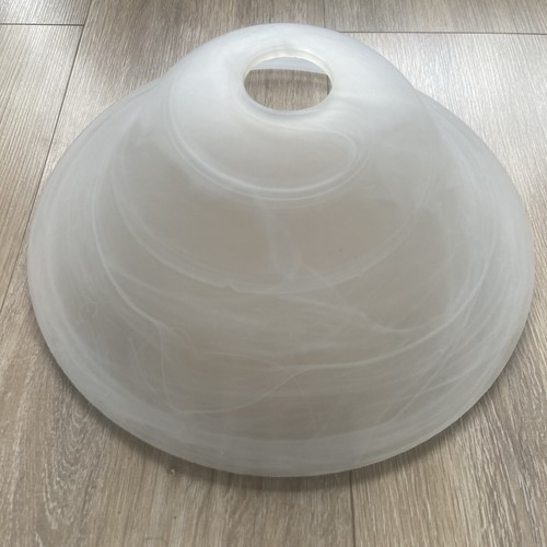 30cm white bowl glass - 30cm, shade