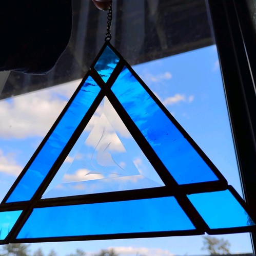 Vintage stained glass - vintage,