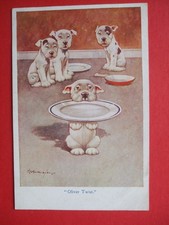 G E STUDDY DOGS Comic DOG ORPHANAGE MORE FOOD OLIVER TWIST BONZO STYLE RPS 1008