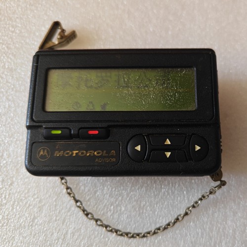 Motorola advisor pager - motorola,