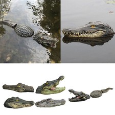 Alligator Head Decoy Pond Float Giant Realistic Look Swimming Alligator