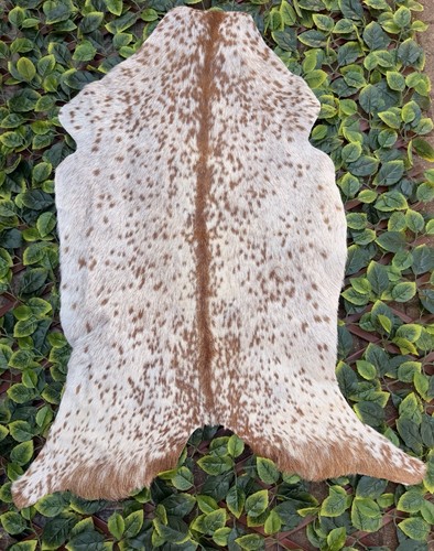 Genuine goat hide rug - genuine,