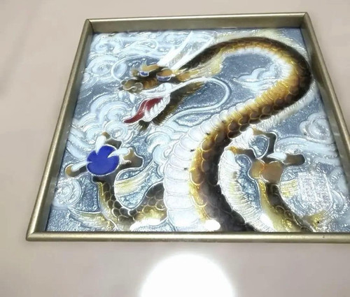 Japanese cloisonne board - japanese,