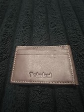 Timberland Brown Leather Card