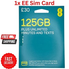 1 x EE PAY AS YOU GO SIM –
