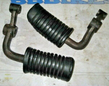 Suzuki GS250T 80 - 81 GS400 GS400X Pair Front Pegs Rests & Rubbers 4352144000019