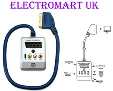 BTECH BT929 SCART PHONO S VIDEO (SVHS) ADAPTOR INPUT SELECTOR SWITCH BOX
