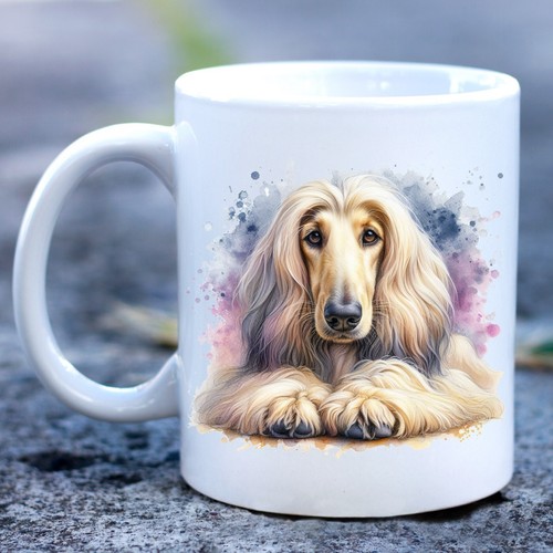 Afghan hound dog mug ideal - dog,