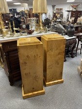 Pair of Art Deco Burr Walnut