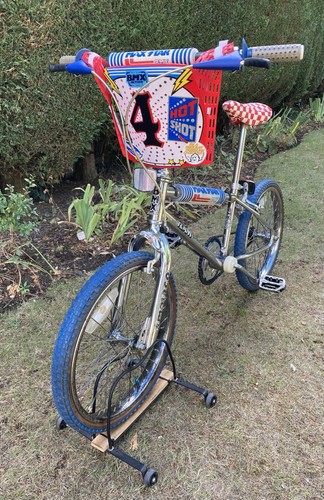 Old school bmx - old, chrome