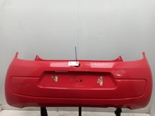 CITROEN C1 Rear Bumper 2014-2022 Hatchback LQU - CITRUS PAINT   