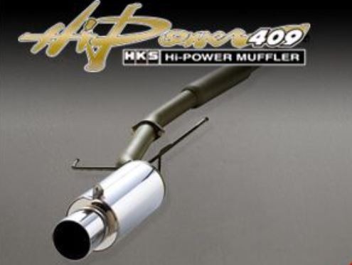 Hks power 409 muffler - hi-power,