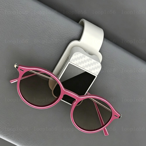Magnetic car sunglasses clip - car,