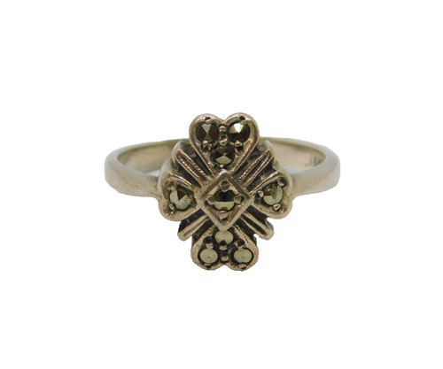 Sterling silver marcasite - sterling,