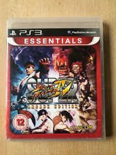 PS3 Super Street Fighter IV Arcade Edition with insert