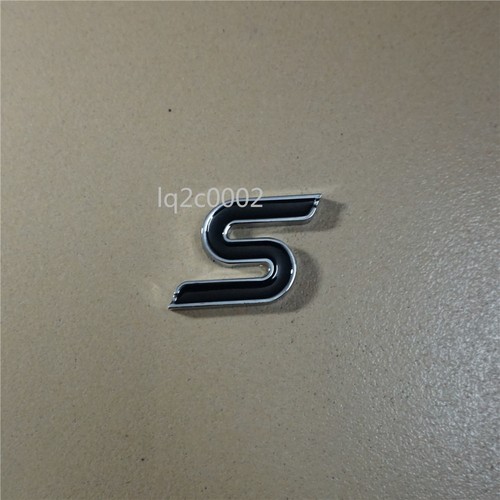 Chrome silver black metal - 1x,
