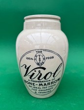 Antique Virol Stoneware Bone