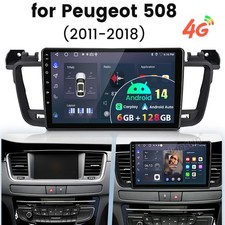 DAB+ Android 14 For Peugeot