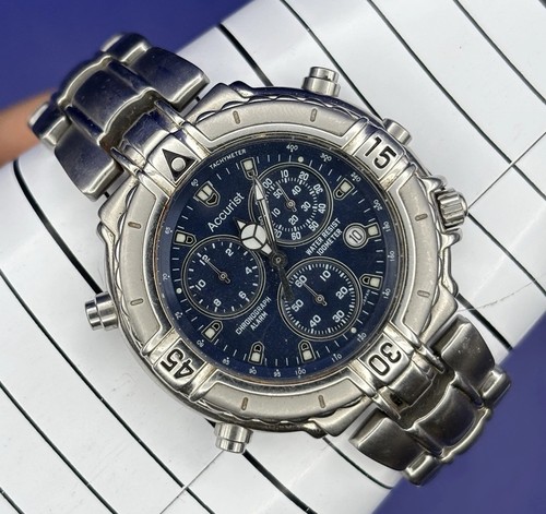 Accurist stainless chronograph - accurist,