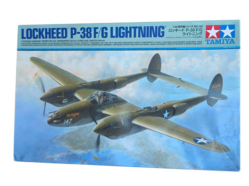 Tamiya lockheed p38f - lockheed, p38f/g