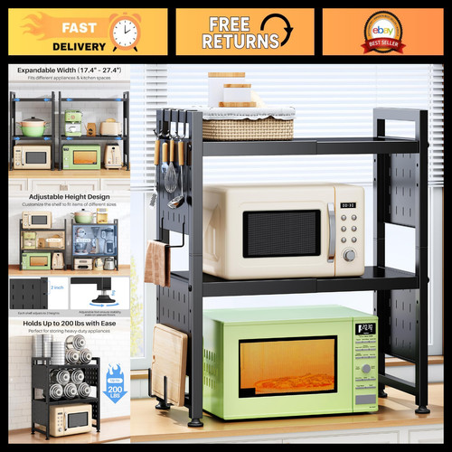 Expandable microwave stand - microwave,