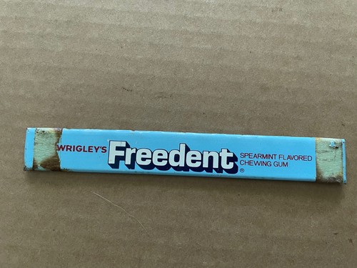 Vintage wrigley freedent - vintage, wrigley's