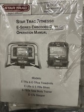 Star Trac E-TRX Running Machine Treadmill, With Trainer DISPLAY ONLY