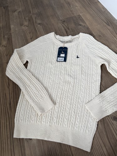 Jack wills ladies cream - ladies, marl