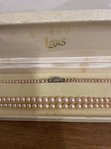Vintage lotus double strand - vintage,