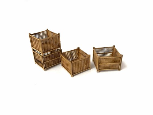 Laser cut mesh sided stillages - sided,