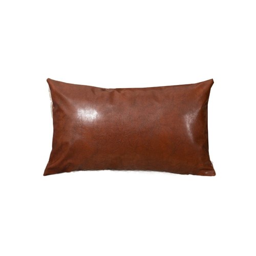 Leather cushion cover sofa - cover,