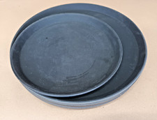 7 x Professional Plastic Serving Trays 6 x Large 14" and 1 x Small 11" Washable