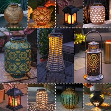 Solar Power LED Moroccan