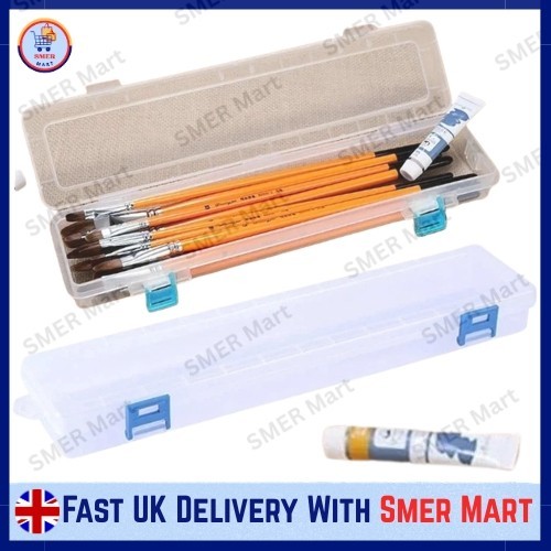 Plastic pencil storage - plastic, box